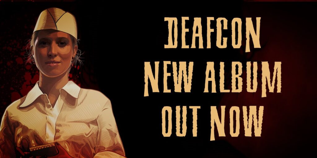 Deafcon New Album - Heavy metal Font
