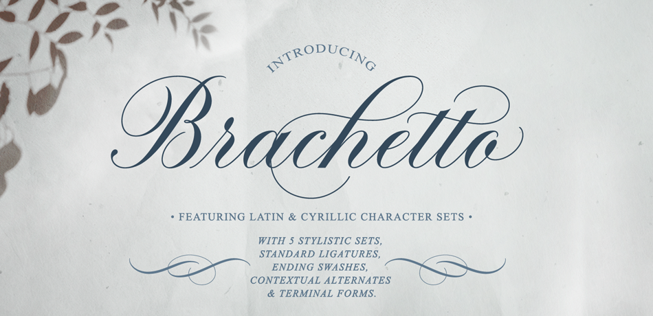 Brachetto - Font By ©Kustomtype & Roland Hüse Best Free Fonts